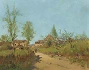 Eugene Galien-Laloue Country Landscape France oil painting artist